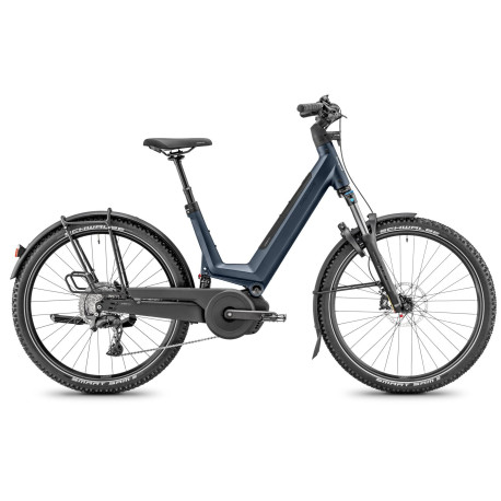 Vélo de randonnée électrique Moustache Samedi 27 Xroad FS 6 - 600 Wh